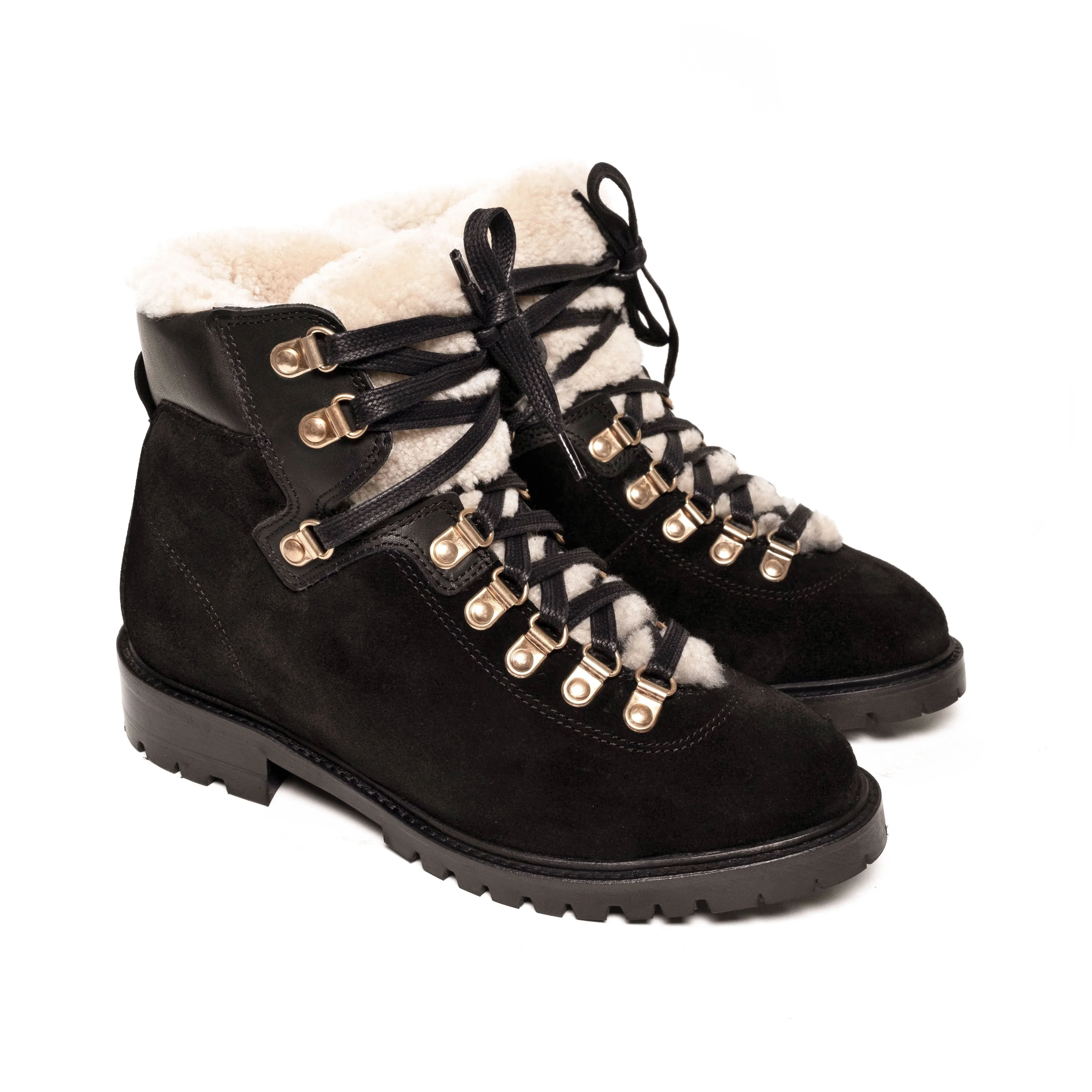 Teddi Calf suede Black - Image 4